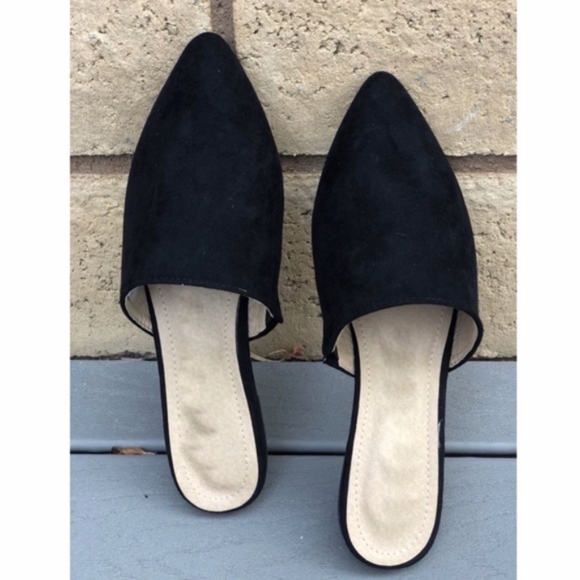 SAVANNAH Slip on Mules - BLACK - Picture 4 of 5